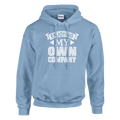 Encouraging Hoodie in Light Blue - Front View