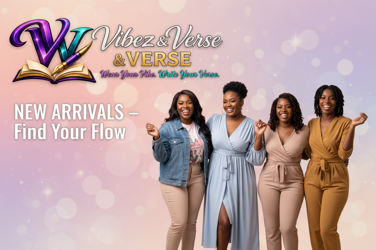 Vibez and Verse Banner with Logo